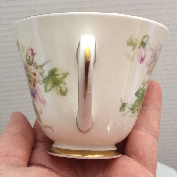 Vintage Royal Doulton Passion Flower teacup set - Picture 8 of 12